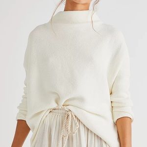 Free people Ottoman Slouchy Tunic in Ecru